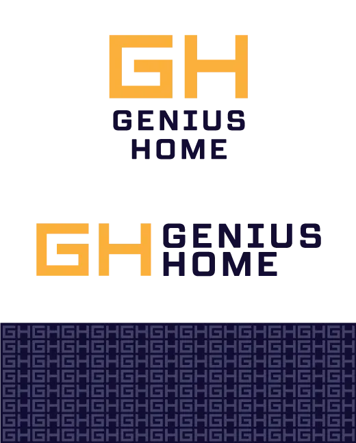 Логотип для Genius Home