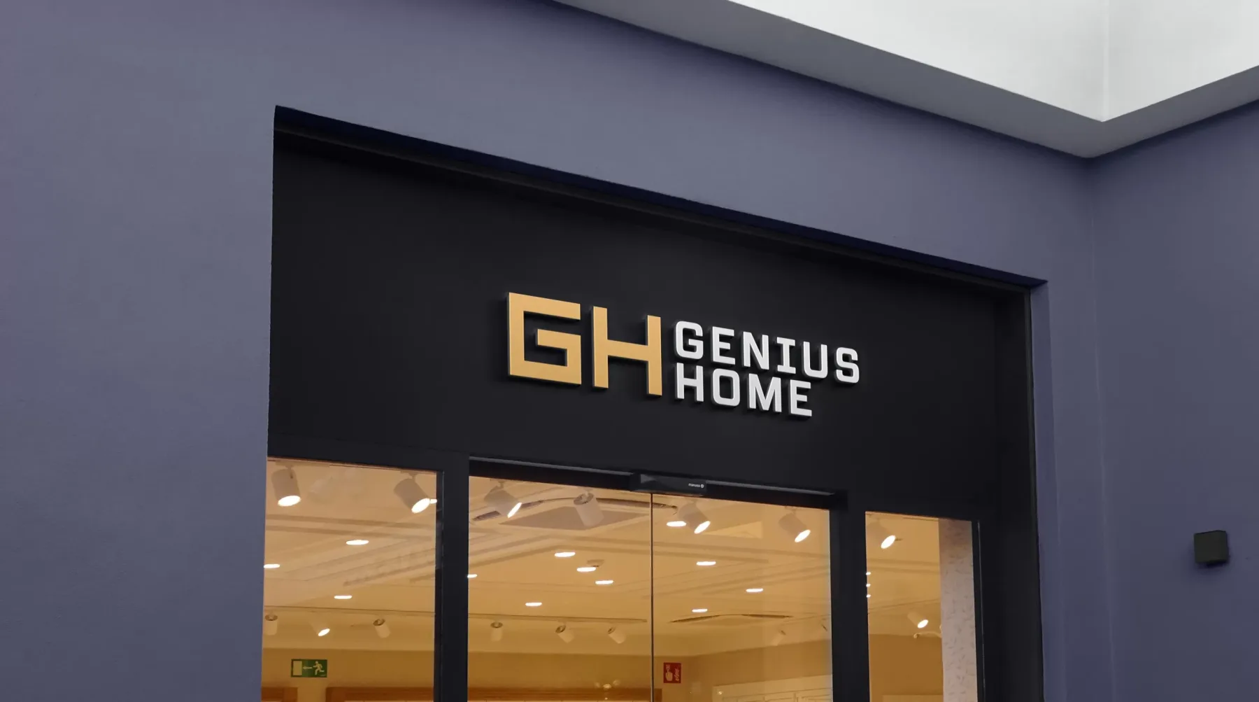 Логотип для Genius Home