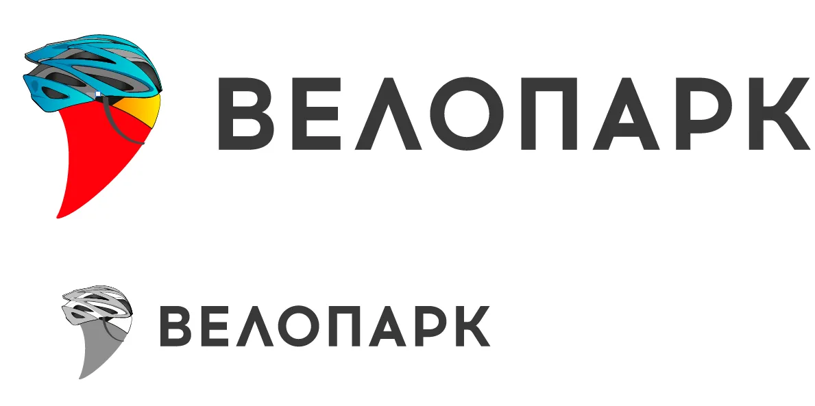 Логотип для велоцентра «Велопарк»